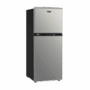 Von VRT-176DRHX Top Mount Fridge, 175L – Inox